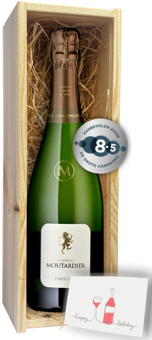 Champagne cadeau Carte d'or Brut