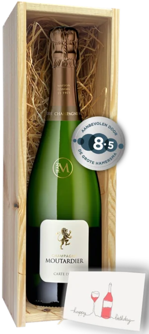 Champagne cadeau Carte d'or Brut