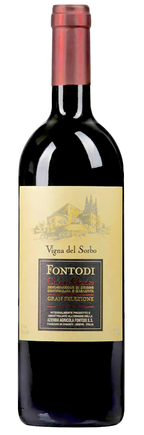 Fontodi chianti classico riserva glan selezione vinge del sorbo