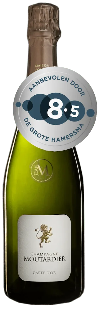 Champagne Moutardier Carte d'Or Brut De Grote Hamersma: 8,5