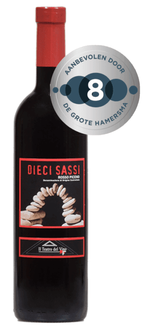 dieci sassi rosso piceno