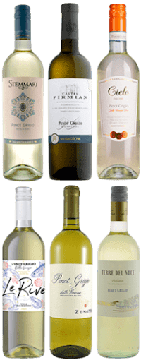 pinot grigio proefpakket onder 10€