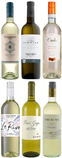 pinot grigio proefpakket onder 10€