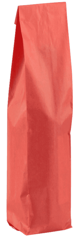 Papieren wijnzak rood