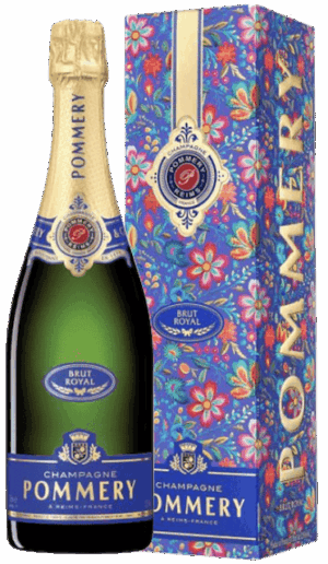 Pommery Royal Brut Chapagne in Limited Edition giftbox Mexico