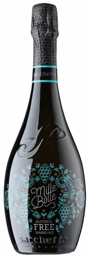 Sacchetto Mille Bolle Prosecco Alcohol Free Sparkling
