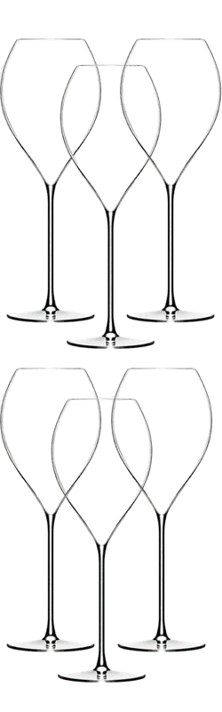 Lehmann Grand Champagne Jamesse 40 cl (set van 6) - champagneglazen
