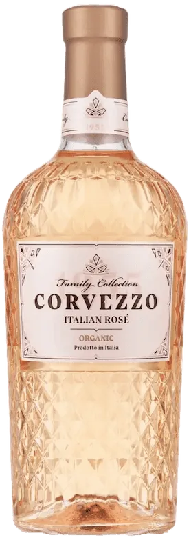 Corvezzo Italian rosé - organic