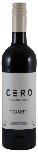 Cero Zinfandel of California alcohol free