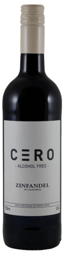 Cero Zinfandel of California alcohol free