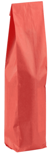 Papieren wijnzak rood
