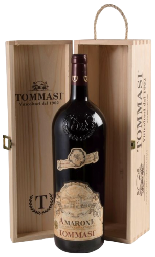 Tommasi Amarone Classico della Valpolicella Jeroboam 3 liter in houten kist