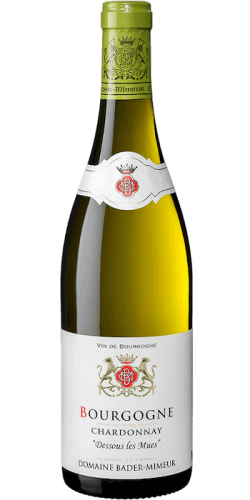 bader mimeur bourgogne chardonnay dessous les mues