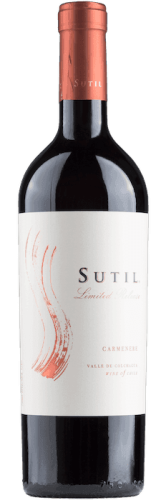 sutil limited release carmenere